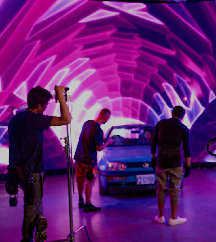 再現影像 x AOA LED虛擬攝影棚 世界級電影拍攝技術設備一站式服務