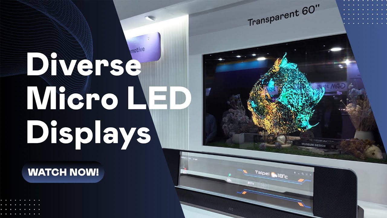 AUO X SID 2024 | AOA Diverse Micro LED Displays