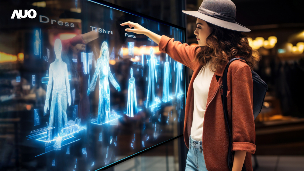 Maximizing the high transparency feature of Micro LED, AOA has created a 60-inch Transparent Micro LED Display that can be flexibly applied across various settings, such as smart store windows for commercial displays, creating novel smart living experiences