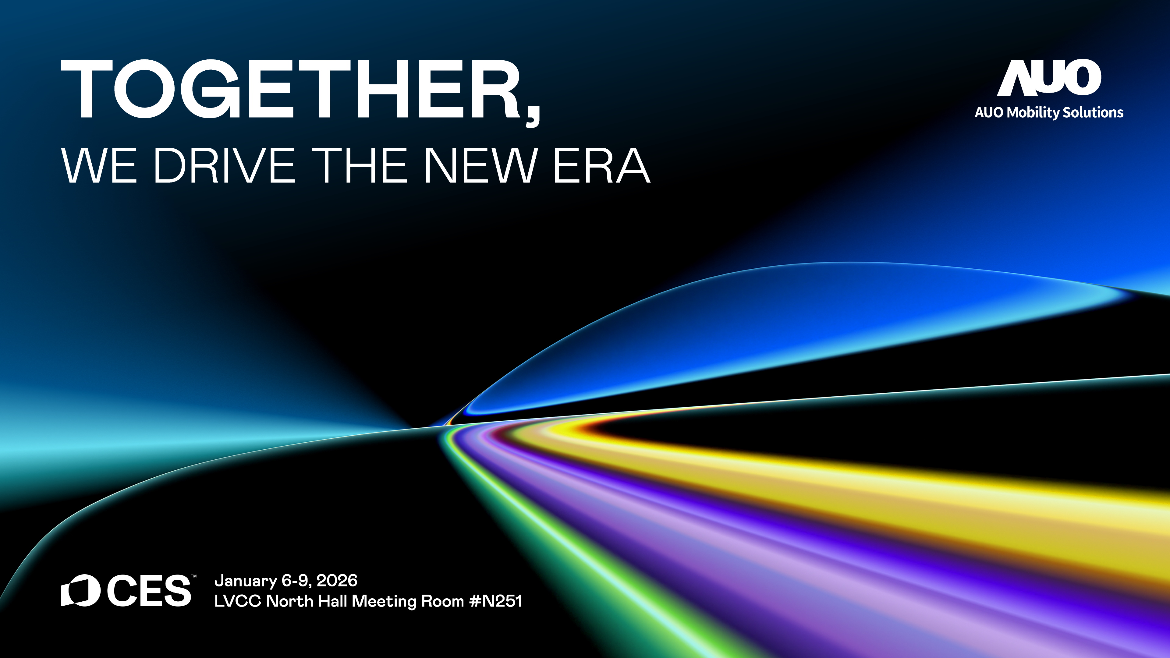 AUO announced that it will debut at CES 2026 through its newly established subsidiary, AOA Mobility Solutions, showcasing its innovative integration capabilities in smart cockpit solutions.