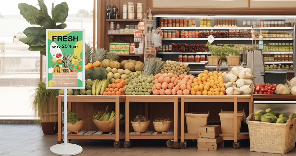 aoa体育五度蝉连科睿唯安全球百大创新机构，在显示科技、智能出行与垂直场域相关领域布局研发与专利先机。图为aoa体育在垂直场域应用，采用 AecoPost 全彩电子纸数字广告牌方案，协助客户实现低碳与绿色设计目标